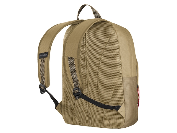 Рюкзак WENGER Crango 16", бежевый, переработанный ПЭТ/Полиэстер, 33х22х46 см, 27 л.