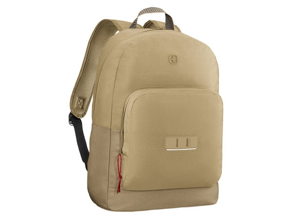 Рюкзак WENGER Crango 16", бежевый, переработанный ПЭТ/Полиэстер, 33х22х46 см, 27 л.