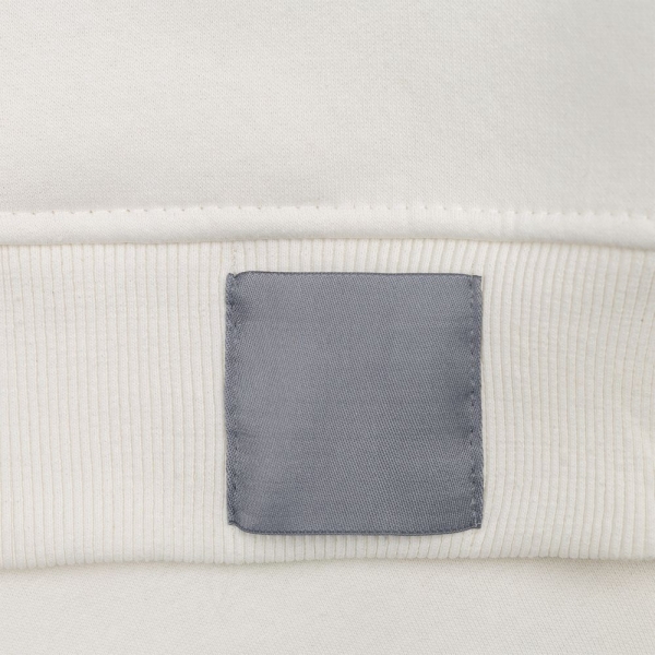 Лейбл тканевый Epsilon, L, серый