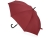 Зонт-трость Bergen, полуавтомат, бордовый