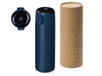 Вакуумная термокружка Waterline с медной изоляцией «Bravo», 400 мл, тубус, темно-синий Вакуумная термокружка Waterline с медной изоляцией «Bravo», 400 мл, тубус, темно-синий