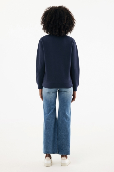 Свитшот на молнии Iqoniq Elgon из переработанного хлопка, 300 г/м²