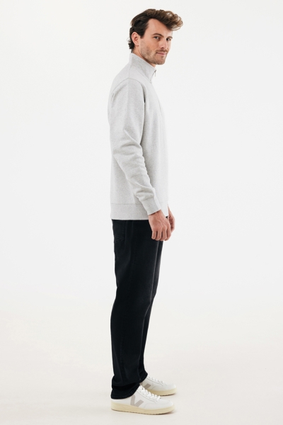 Свитшот на молнии Iqoniq Elgon из переработанного хлопка, 300 г/м²