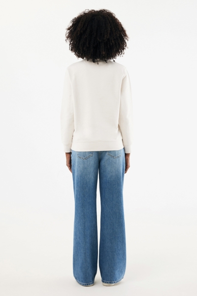 Свитшот на молнии Iqoniq Elgon из переработанного хлопка, 300 г/м²