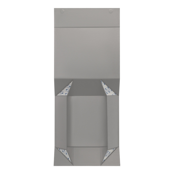 Подарочная коробка-трансформер большая, серая