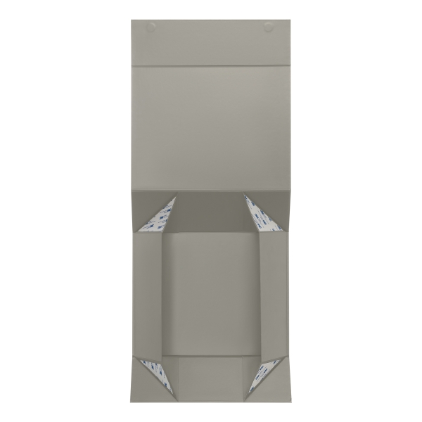 Подарочная коробка-трансформер большая, серая