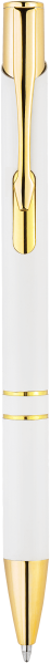 Ручка KOSKO SOFT GOLD Белая 1029.07