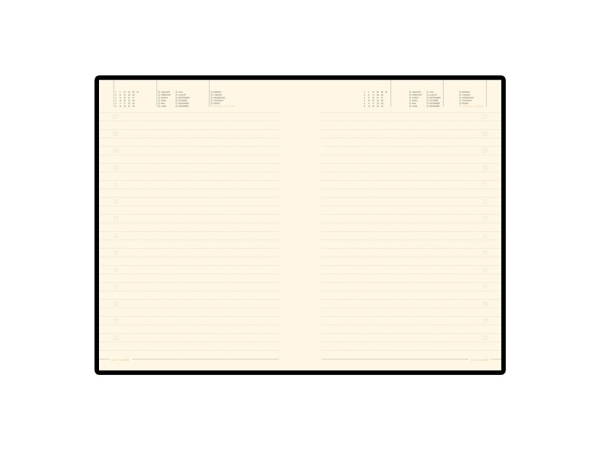 Ежедневник А5 недатированный «Trend», коричневый