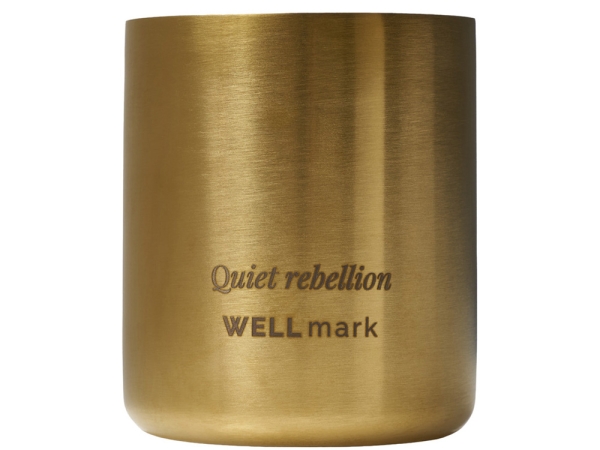 Ароматическая свеча Wellmark «Quiet Rebellion» - Золотой