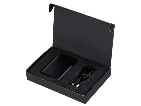 Внешний аккумулятор с QC/PD "Qwik", 10000 mah, черный