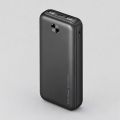 Внешний АКБ NRG Power V2 10000 мА-ч, 2A, 2xUSB, черный, Deppa