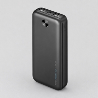 Внешний АКБ NRG Power V2 10000 мА-ч, 2A, 2xUSB, черный, Deppa