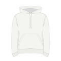 Худи релакс унисекс ADVENTURE, белый, размер 3XL/4XL