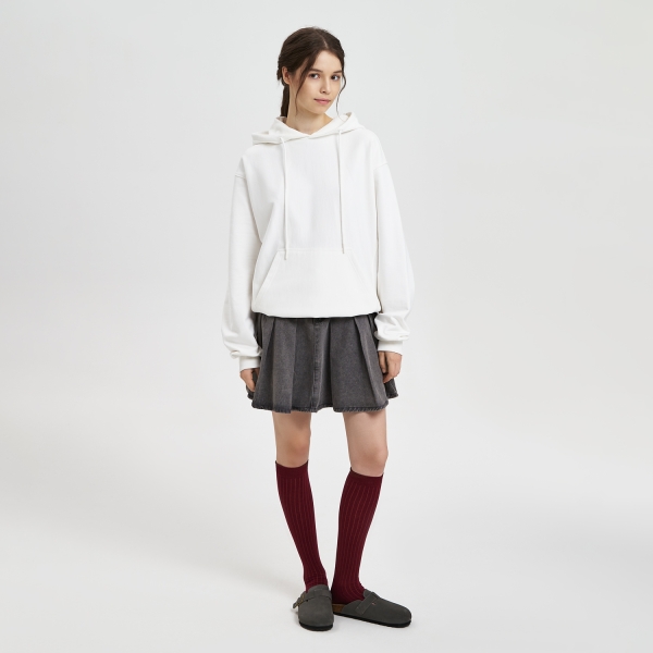 Худи релакс унисекс ADVENTURE, белый, размер 3XL/4XL