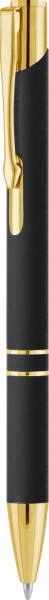 Ручка KOSKO SOFT GOLD Черная 1029.08