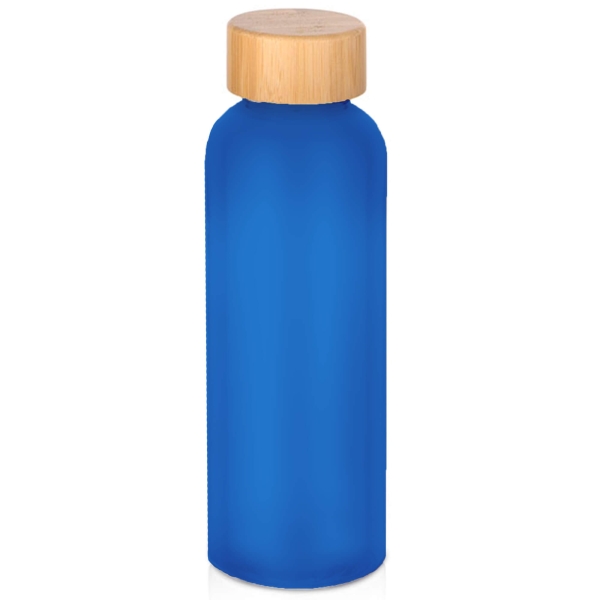 Бутылка для воды BAMBOO PET SOFT 550мл. Синяя 6265.01