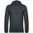 Толстовка с капюшоном унисекс Hoodie, серый меланж (антрацит)