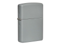 Зажигалка ZIPPO Classic с покрытием Flat Grey, латунь/сталь, серая, глянцевая, 38x13x57 мм