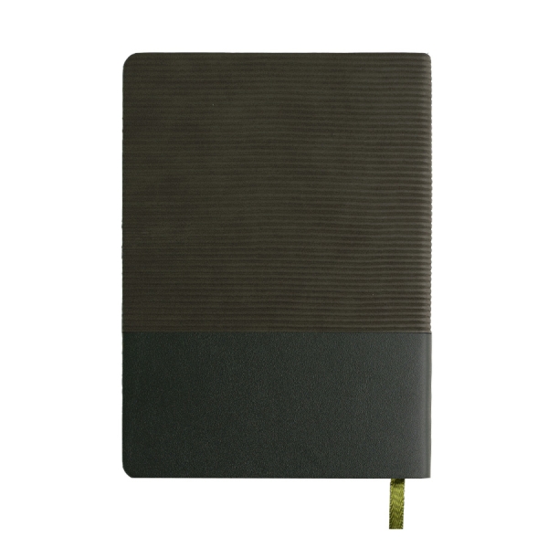 Ежедневник недатированный RIFF, красный, формат А5, блок в линейку