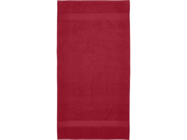 Хлопковое полотенце для ванной Amelia 70x140 см плотностью 450 г/м2, красный