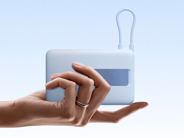 Внешний аккумулятор Xiaomi Magnetic Power Bank 10000 with Built-in Stand Blue