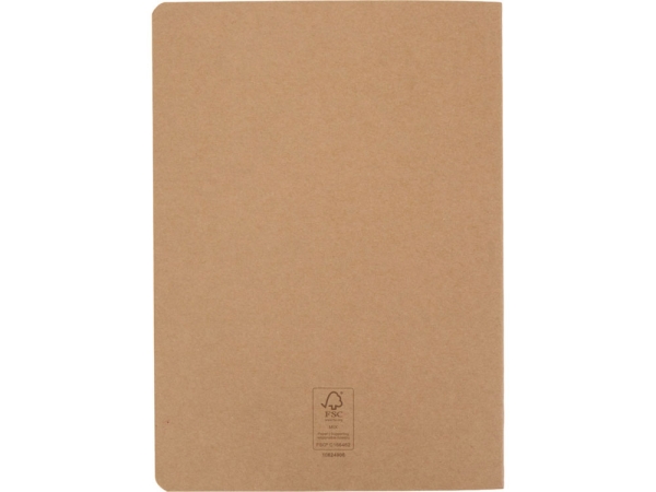 Slyk блокнот на сшивке из крафт-бумаги формата А5 с линованными страницами, натуральный