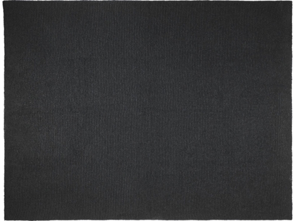 Вязанное одеяло Suzy 150 x 120 см из полиэстера, сплошной черный