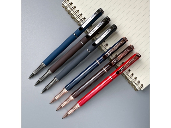 Ручка металлическая шариковая "Venezia Pragmatico" софт-тач,черный