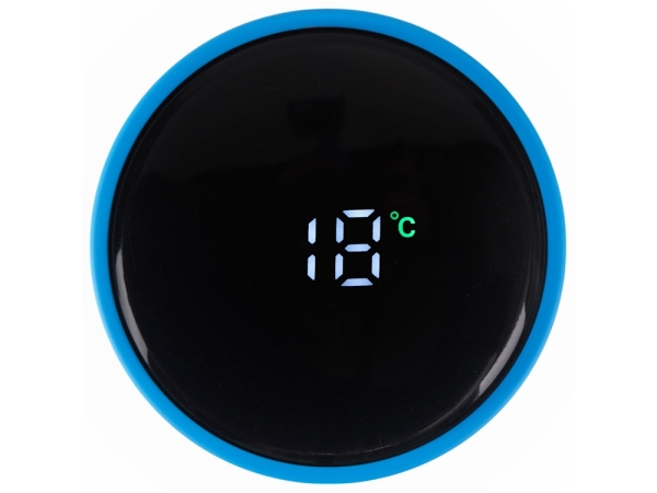 Вакуумный термос «Module X» с индикатором температуры, 500 мл, тубус, голубой 3538C