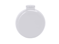 Складная щетка BLUNT с круглым карманным зеркальцем, белый Складная щетка BLUNT с круглым карманным зеркальцем, белый