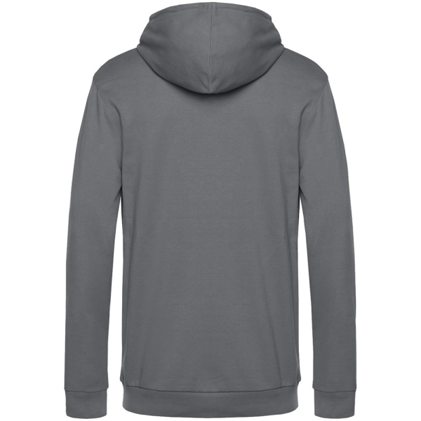 Толстовка с капюшоном унисекс Hoodie, серая (стальная)