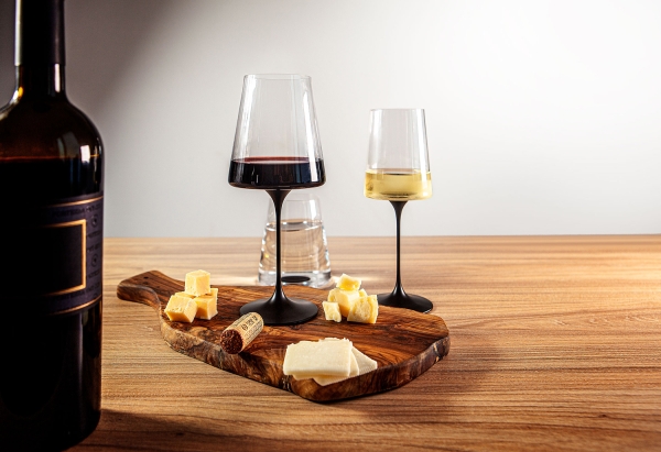 Хрустальный бокал для красного вина на магните Trebonn SplitGlass, 2 шт, 450 мл