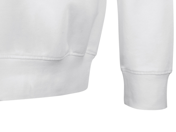 Свитшот «Warsaw» 220гр, унисекс, белый