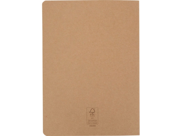 Slyk блокнот на сшивке из крафт-бумаги формата А5 со страницами в точку, натуральный