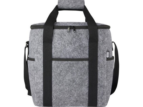 Сумка-холодильник для бутылок Фельта 21 л из фетра, переработанного по стандарту GRS