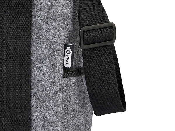 Сумка-холодильник для бутылок Фельта 21 л из фетра, переработанного по стандарту GRS