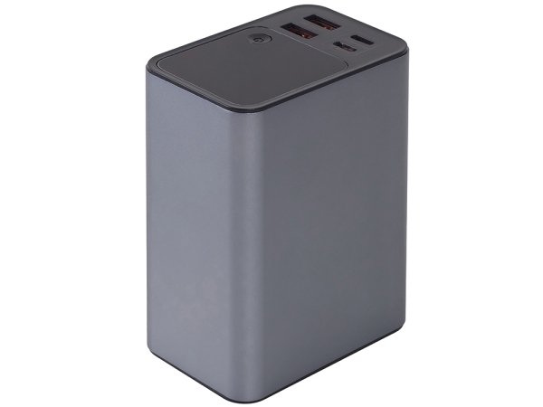 Внешний аккумулятор для ноутбуков «EpIQ», 100 Вт, 30000 mAh, темно-серый