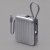 Внешний АКБ NRG Turbo Cable 10000 mAh, 22,5Вт, графит, Deppa