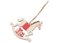 Елочная подвеска - лошадка (печать с 2 сторон) Елочная подвеска - лошадка (печать с 2 сторон)