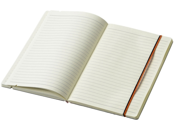 Блокнот А5 Cuppia, черный/оранжевый