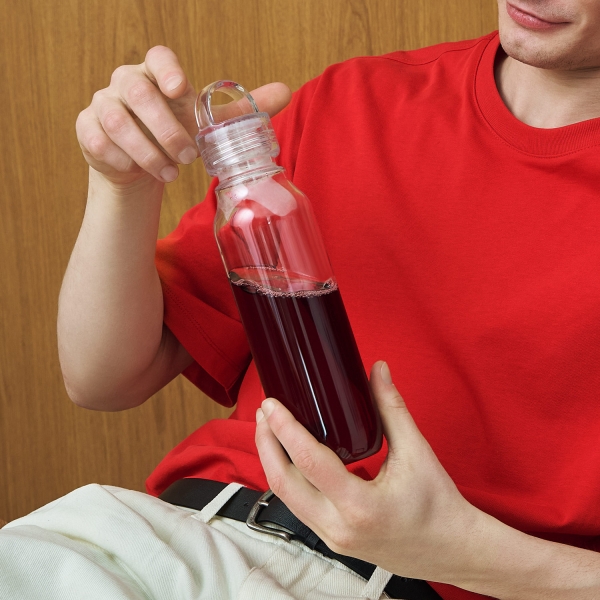 Бутылка для воды Импульс (Impulse), прозрачная