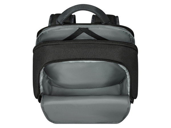 Рюкзак WENGER Move 16", чёрный, переработанный ПЭТ, 33 x 19 x 44 см, 22 л