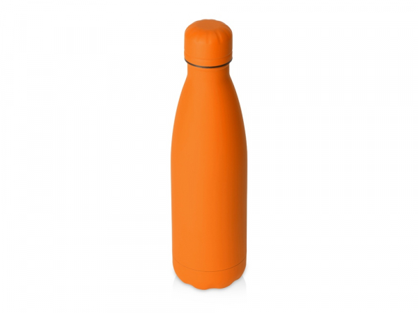 Вакуумная термобутылка "Vacuum bottle C1", soft touch, 500 мл, оранжевый