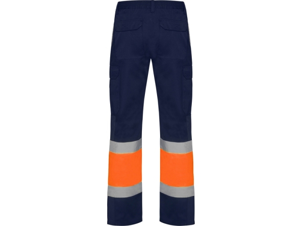 Брюки "Soan", нэйви/неоновый оранжевый