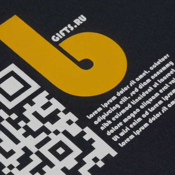 Зонт-трость Alessio, иссиня-черный