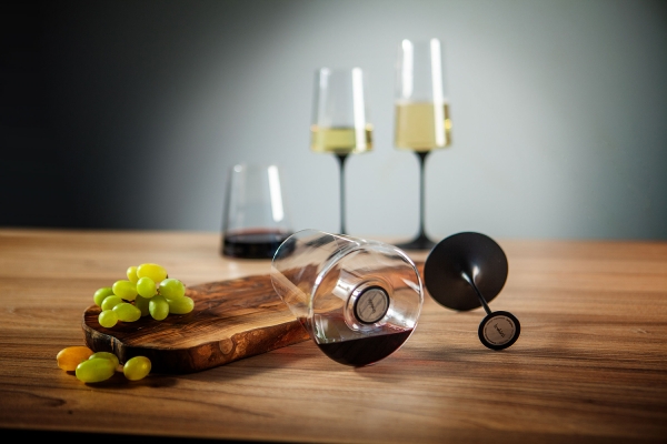 Хрустальный бокал для игристого вина на магните Trebonn SplitGlass, 2 шт, 320 мл