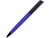 Ручка пластиковая soft-touch шариковая «Taper», синий/черный
