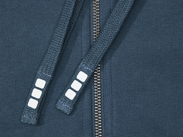 Толстовка «Арора» мужская с капюшоном, серо-синий