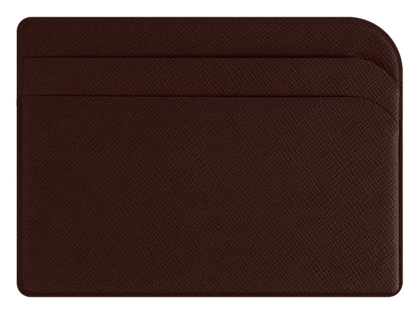 Картхолдер для 3-пластиковых карт "Favor", коричневый