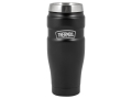 Кружка-термос из нерж. стали тм THERMOS SK1005BK (Matte Black) 0.47L, черный